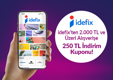 Dinamik Ayrıcalığıyla İdefix'te 250 TL Kazanç Seni Bekliyor!