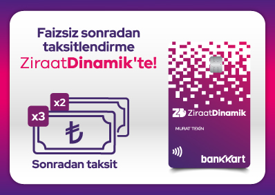 Faizsiz Sonradan Taksitlendirme Fırsatı